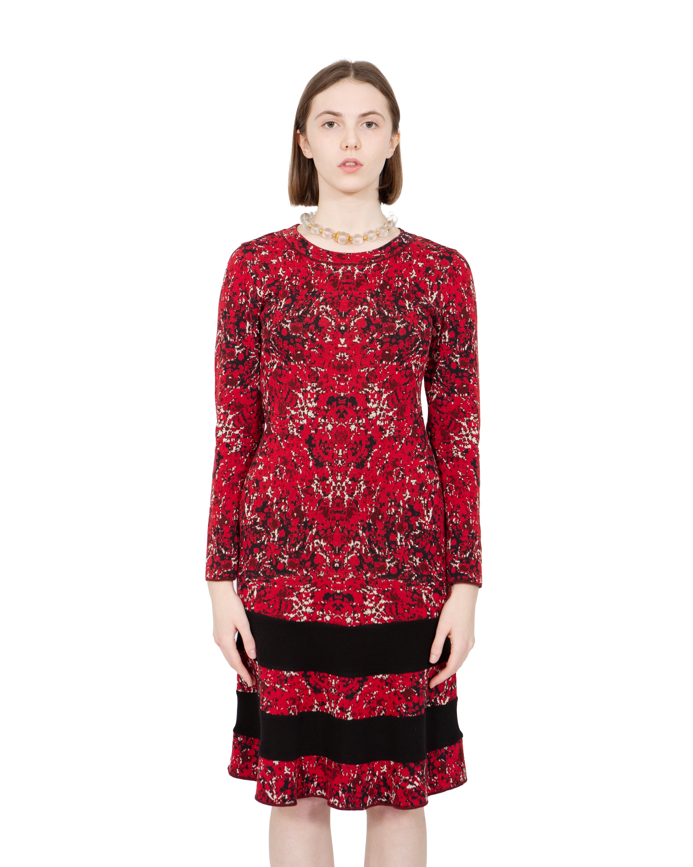 Red Missoni Knit Dress