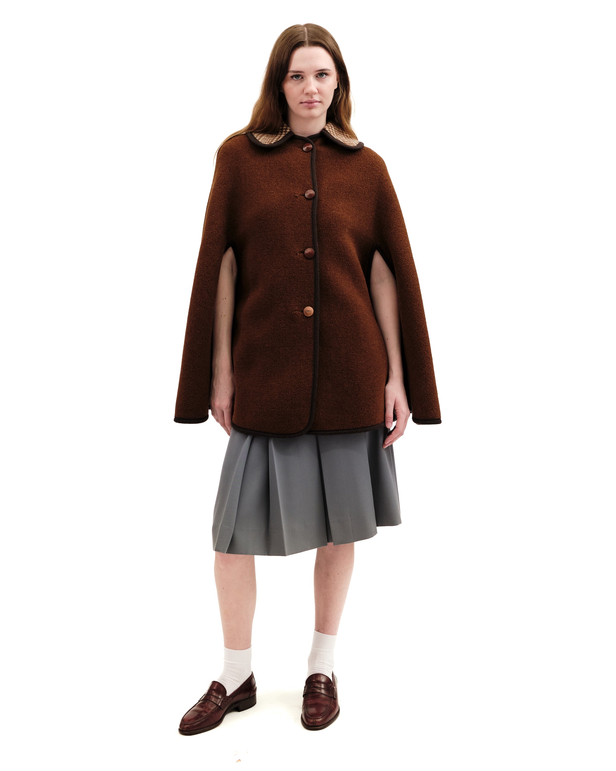 Reversible Gloverall Cape – Penny Arcade Vintage