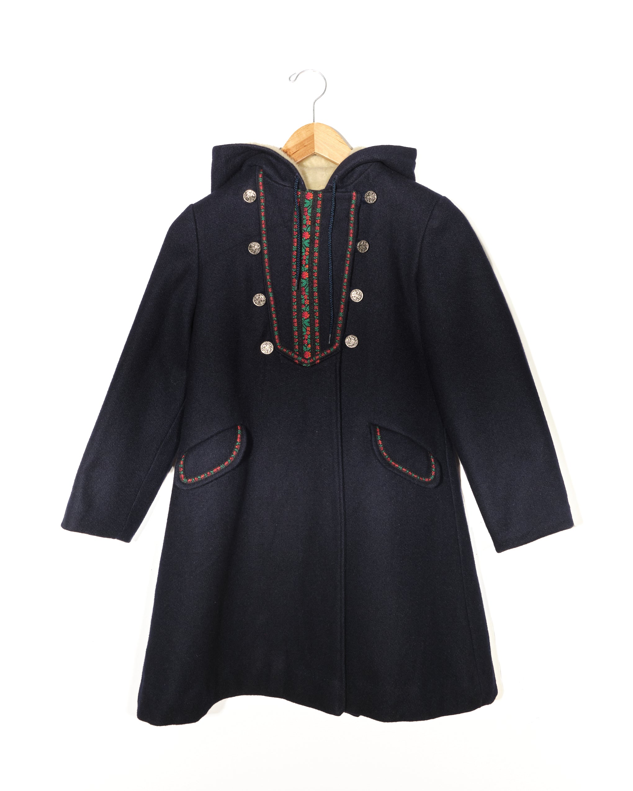 Veste D’équitation Rothschild 1936 – Taille 39 Short, Laine Grise, Boutonnée