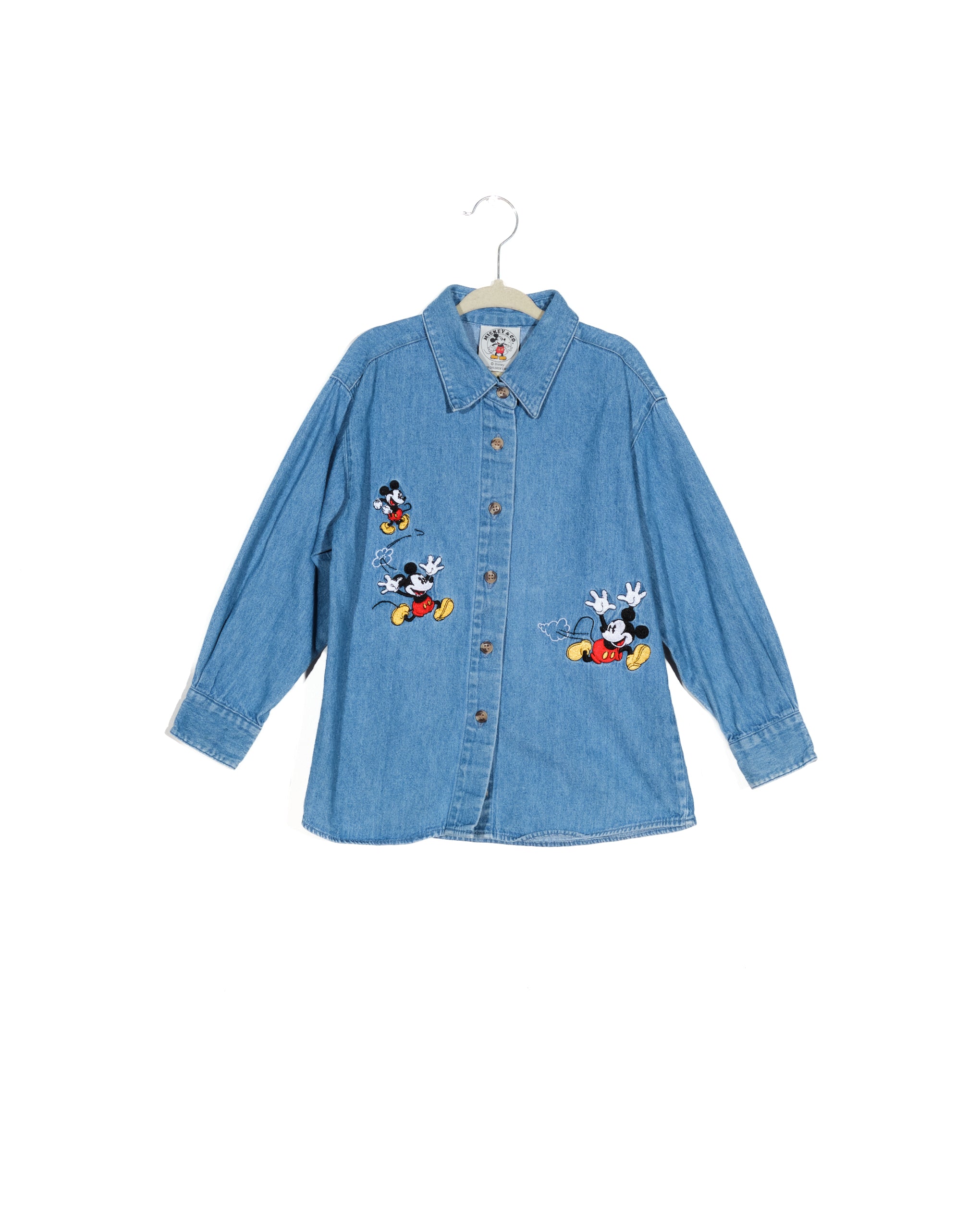 Mickey Mouse Denim Shirt – Penny Arcade Vintage