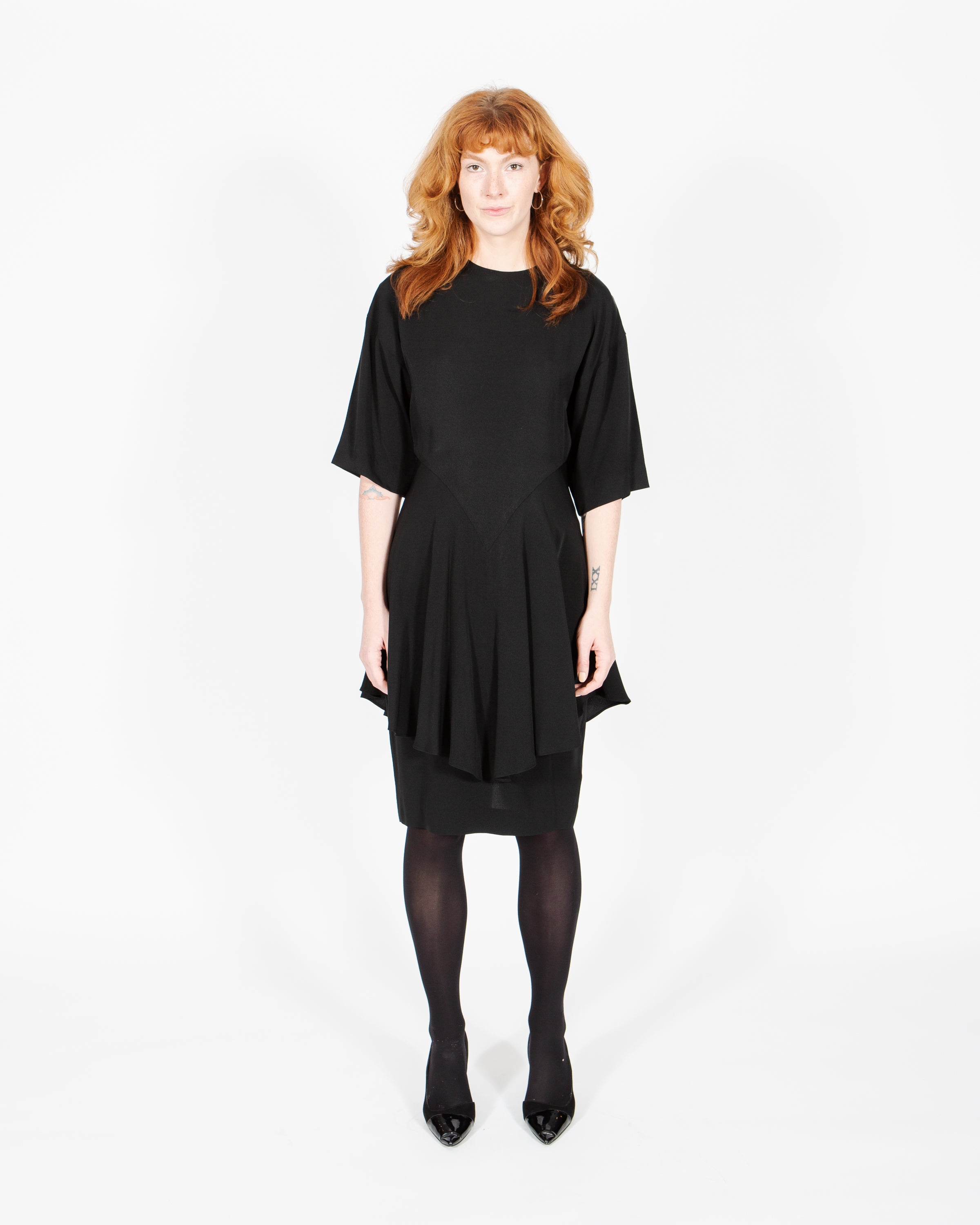 Nicole Miller Black Dress Penny Arcade Vintage Nicole Miller Black Dress Penny Arcade Vintage