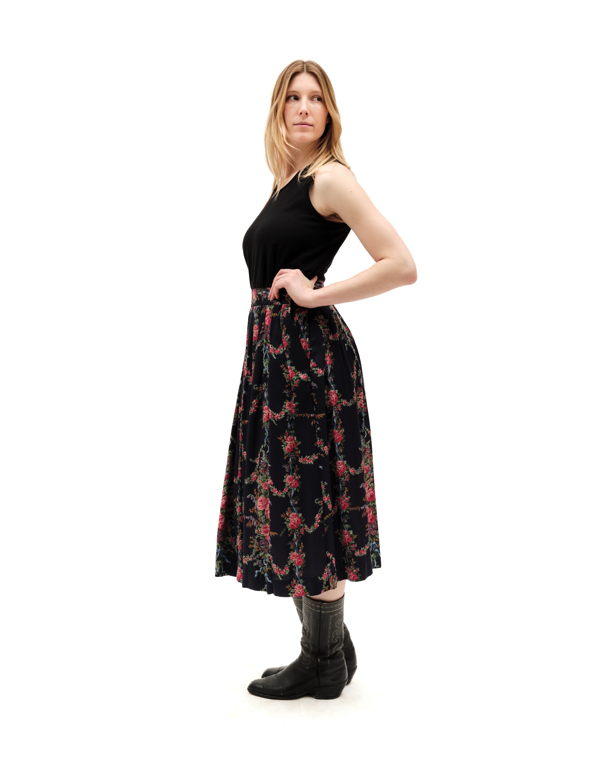 Floral and Ribbon Skirt – Penny Arcade Vintage