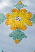 Load image into Gallery viewer, Yellow Floral Summer Quilt
