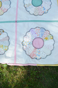 Vintage Floral Summer Quilt