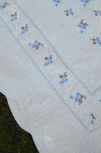 Load image into Gallery viewer, Blue Rose Quilt
