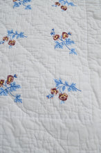 Load image into Gallery viewer, Blue Rose Quilt
