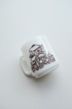 Load image into Gallery viewer, Mushroom Milk Glass Mug
