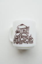 Load image into Gallery viewer, Mushroom Milk Glass Mug
