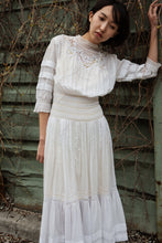 Load image into Gallery viewer, White Victorian Dress
