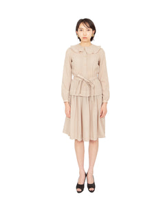 Nipon Taupe Skirt Set