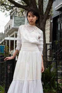 White Victorian Dress