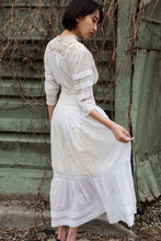 Load image into Gallery viewer, White Victorian Dress
