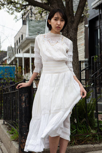 White Victorian Dress