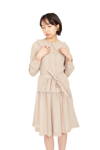 Nipon Taupe Skirt Set