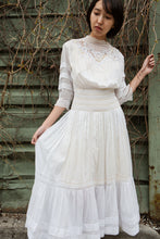 Load image into Gallery viewer, White Victorian Dress
