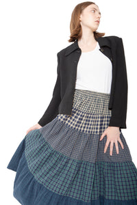 Plaid Prairie Skirt