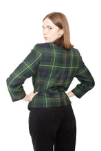 Load image into Gallery viewer, Plaid Leather Jacket
