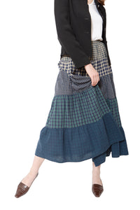 Plaid Prairie Skirt