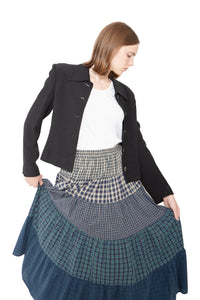 Plaid Prairie Skirt
