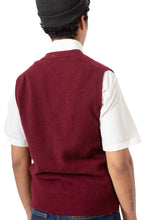 Load image into Gallery viewer, Maroon Sweater Vest
