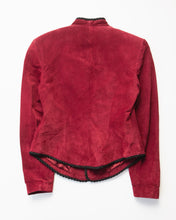 Load image into Gallery viewer, Danier Red Suede Jacket, xs
