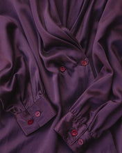 Load image into Gallery viewer, Purple Silk Blouse

