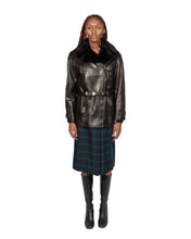 Load image into Gallery viewer, Gucci Fur Trimmed Leather Jacket
