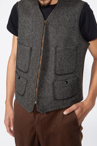 Grey Woolrich Vest