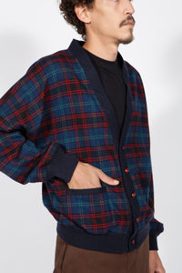 Pendleton Plaid Cardigan