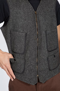 Grey Woolrich Vest