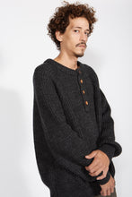 Load image into Gallery viewer, Grey Ribbed Wool Knit
