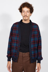 Pendleton Plaid Cardigan