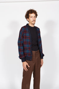 Pendleton Plaid Cardigan