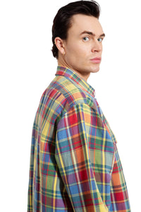 Summery Polo Plaid Oxford, XXL