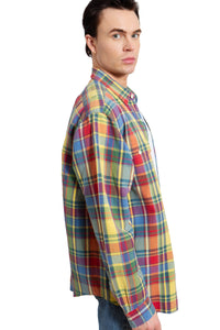 Summery Polo Plaid Oxford, XXL