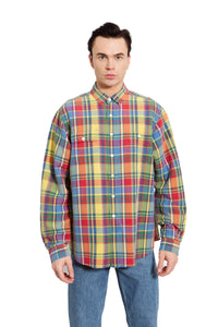 Summery Polo Plaid Oxford, XXL