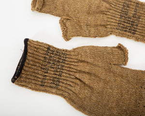 Tan Fingerless Gloves