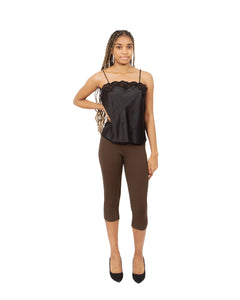 Knit Pedal Pushers, Small
