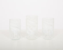 Load image into Gallery viewer, White Tumblers by Sirius Glassworks
