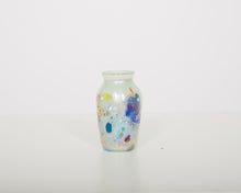 Load image into Gallery viewer, Small Iridized Mint Nassau Vase

