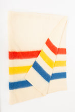 Load image into Gallery viewer, Striped Vintage Wool Blanket

