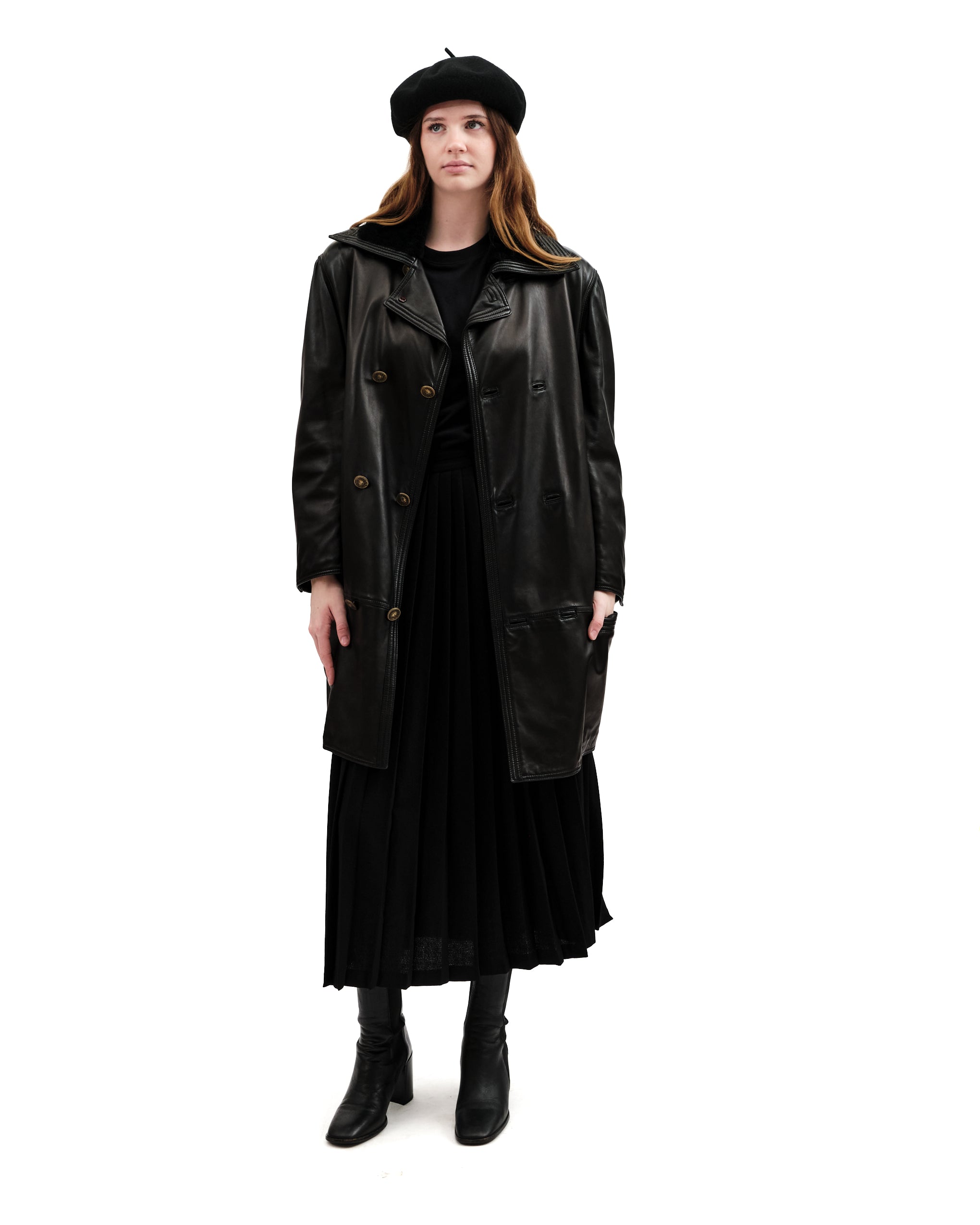 Versace Shearling Jacket – Penny Arcade Vintage