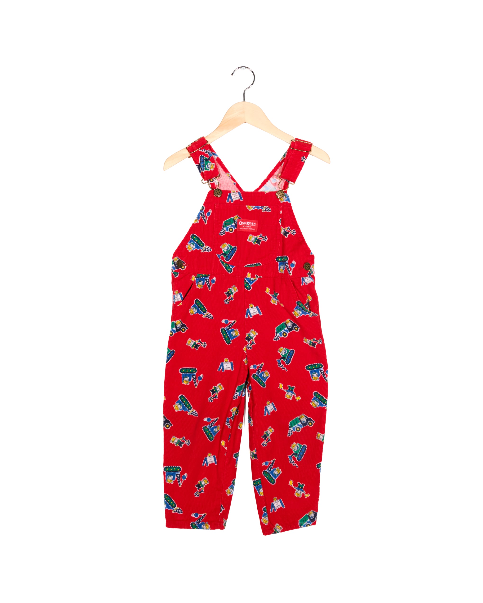 Red Osh Kosh Overalls, 4T – Penny Arcade Vintage