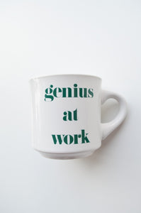 Genius at Work Mug