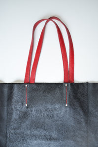Roots Leather Tote