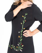 Load image into Gallery viewer, Vintage Floral Knit Dress
