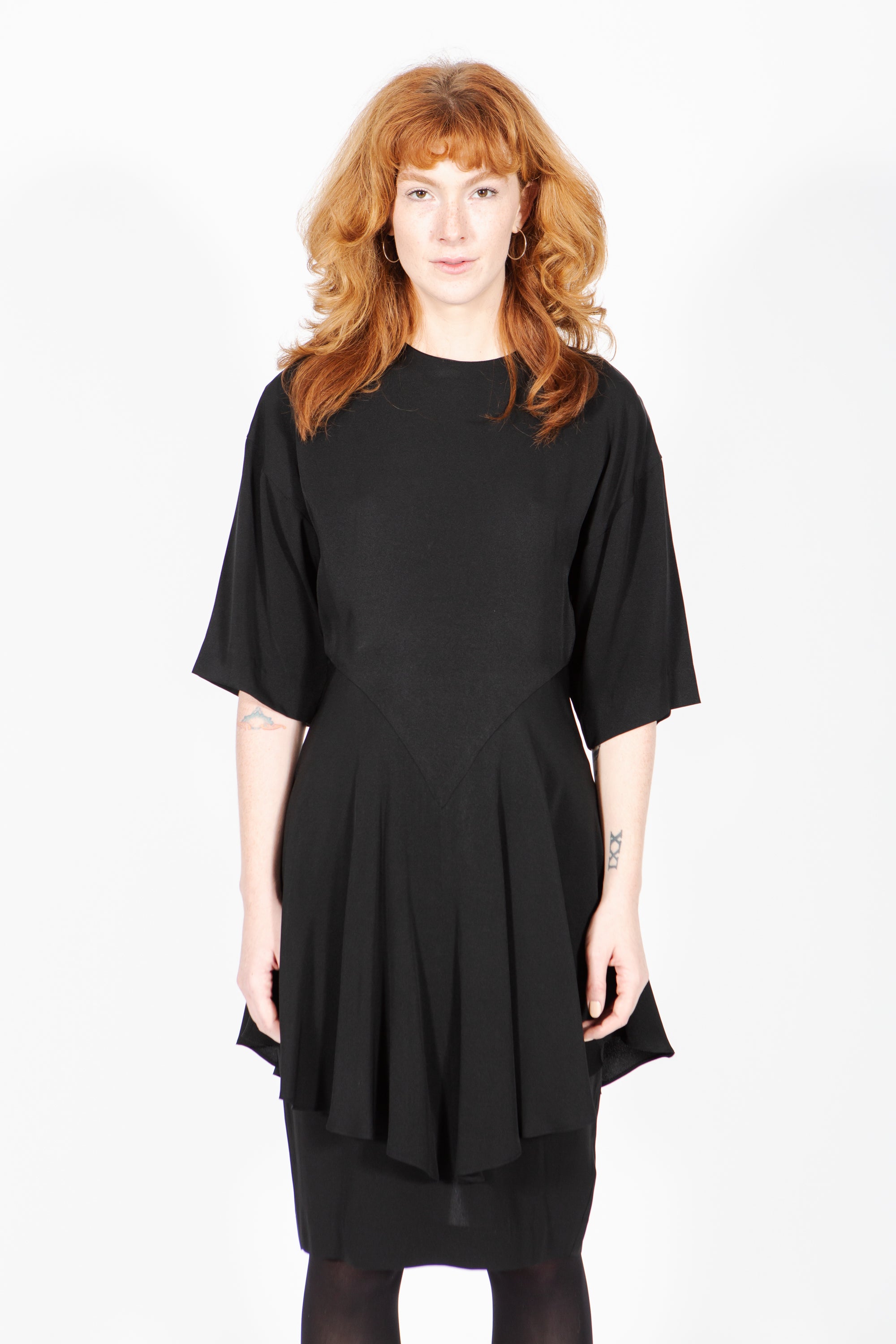 Nicole Miller Black Dress Penny Arcade Vintage Nicole Miller Black Dress Penny Arcade Vintage