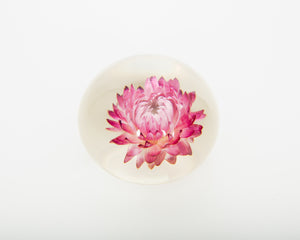 Purple Strawflower Paperweight