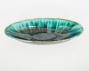 Oblong Blue Mountain Pottery Bowl