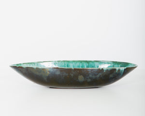 Oblong Blue Mountain Pottery Bowl